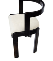 Pair of Gestural Dining Chairs by International Furniture Corp