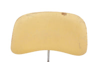 Herman Miller Eames DCM Chair Painted in Butter Yellow - Red Aniline Dye Finish beneath #1