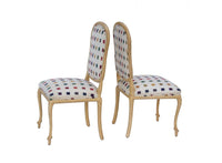 Rope Frame Dining Chairs Custom Made for Holland Salley, S/2