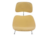 Herman Miller Eames DCM Chair Painted in Butter Yellow - Red Aniline Dye Finish beneath #2