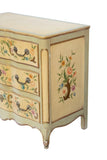 Pair of Handpainted French Provincial Chest Dressers by Ralph Widdicomb for John Widdicomb