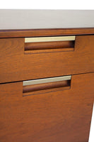 Midcentury Walnut Desk by Robinson Furniture