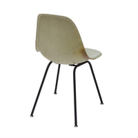 Herman Miller Eames Side Shell Chair in Seafoam Light on Black H Base