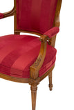 French Style Armchair in Cherry