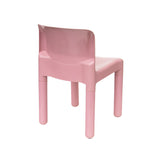 Side Chair in Pink by C. Bartoli for Kartell