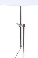 Adjustable Chrome Floor Lamp and Table Lamp Set