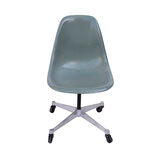 Seafoam Green Fiberglass Eames Side Shell Chair