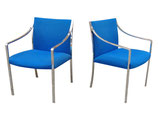 Pair Stow & Davis Chairs by Bert England